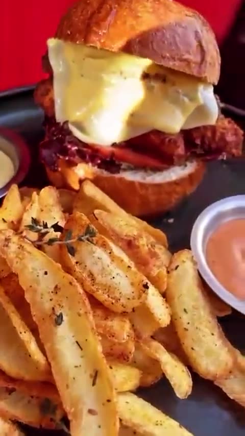 Çıtır tavuklu burger